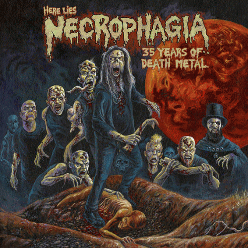 Necrophagia (USA-1) : Here Lies Necrophagia: 35 Years of Death Metal